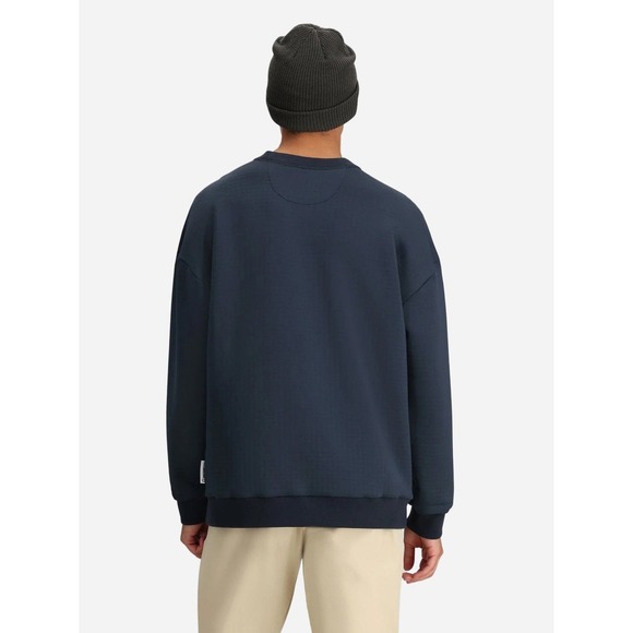 NWT Men's Obermeyer Explorer Tech Crewneck Sweatshirt - XL - Blue Nights - Picture 2 of 9
